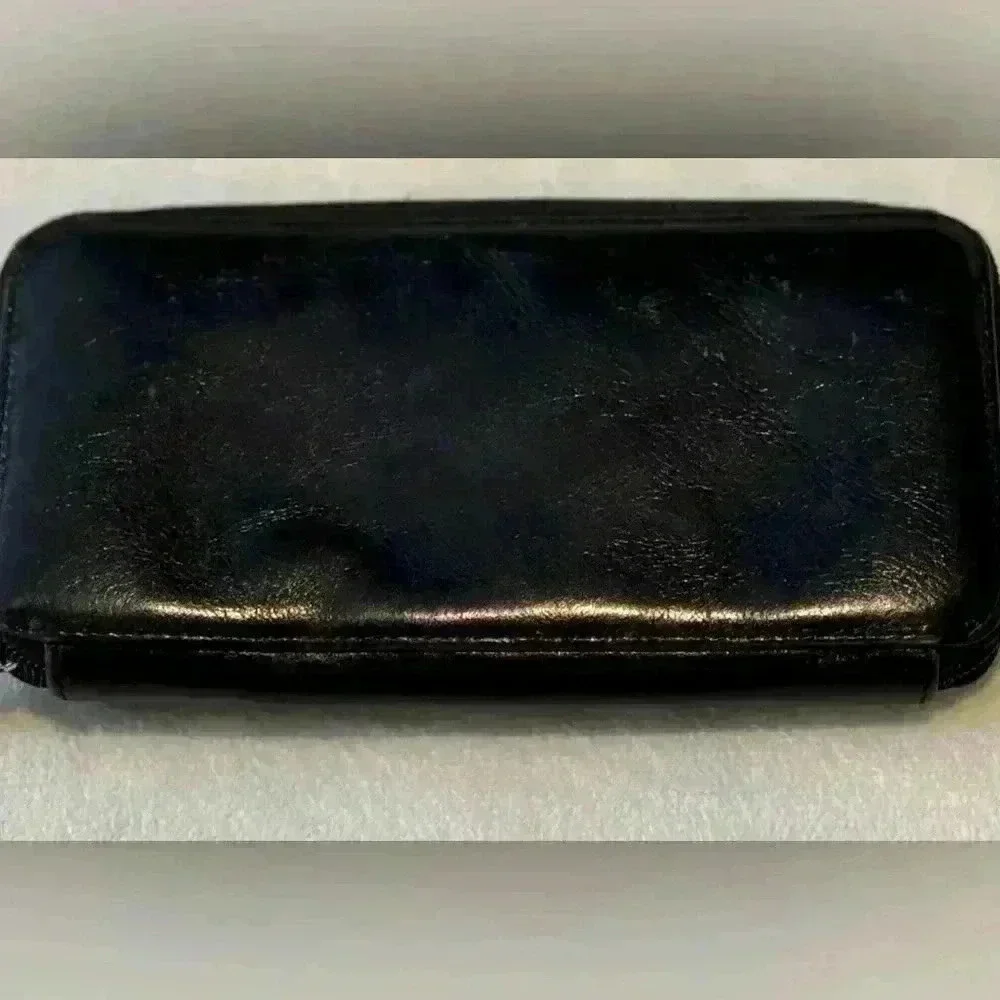 VTG HOBO wallet Leather Classic Quiet Luxury Quality Boho Chic Academia Iconic - Picture 2 of 7